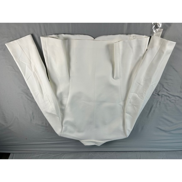 Jones Studio Separates Womens White 2 Piece Skirt Suit Blazer Set Size 16 NEW - Picture 10 of 16